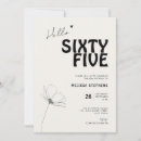 Search for 65th birthday invitations Modern