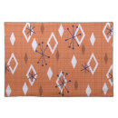 Search for burnt orange placemats Geometric