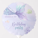 Search for mermaid balloons Watercolor