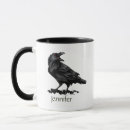 Search for raven mugs Watercolor