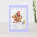 Search for monkey get well cards Animals