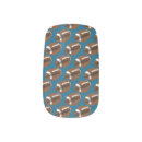 Search for football nail art Blue