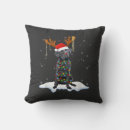 Search for black lab christmas pillows Funny