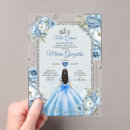 Search for royal blue silver quinceanera invitations Elegant