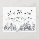Search for mountain wedding announcement cards Nature