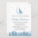 Search for wolf baby shower invitations Moon