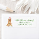 Search for christmas dog labels Watercolor