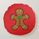 Search for gingerbread man pillows Green