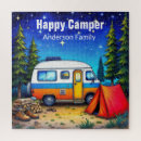 Search for camper puzzles Watercolor