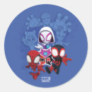 Search for mini spiderman stickers Electro
