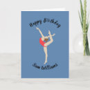 Search for gymnastics birthday cards Dance