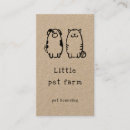 Search for cat business cards Dog walker