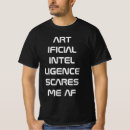 Search for artificial intelligence tshirts Future