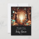 Search for enchanted forest thank you cards Fairytale