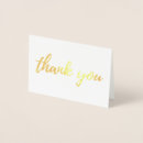 Search for gold wedding thank you cards Foil