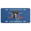 Search for airborne license plates Infantry
