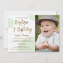 Search for gold and green birthday invitations Modern