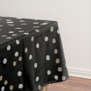 Search for black silver tablecloths Pattern