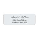 Search for clear return address labels Clean