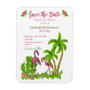 Search for tropical save the date magnets Green