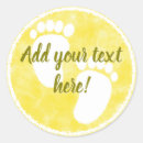 Search for baby footprint stickers Minimalist