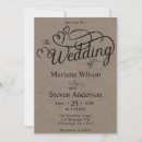 Search for brown kraft paper wedding invitations Chic