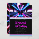 Search for glow dance party invitations Glowing