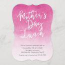 Search for mothers day lunch invitations Pink