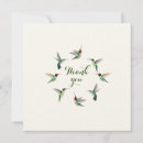 Search for hummingbird thank you cards Nature