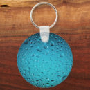 Search for water drop keychains Blue