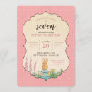 Search for peter rabbit birthday invitations Beatrix potter