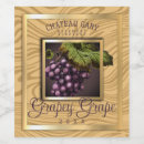 Search for grape wine labels Elegant