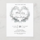 Search for monogram save date invitations Classic