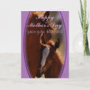 Search for horse mothers day cards Mom