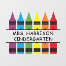 Search for teacher name signs Colorful