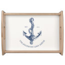 Search for nautical anchor serving trays Lake house