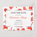 Search for christmas party save the date postcards Winter