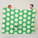 Search for daisy blankets Monogrammed