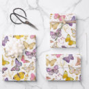 Search for butterfly wrapping paper Feminine
