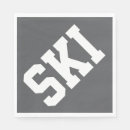 Search for skiing napkins White