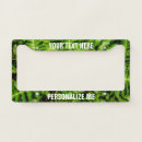 Search for plant license plates Green