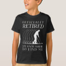 Search for funny golf kids tshirts Golftraining