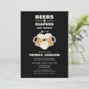 Search for beer and diaper baby shower invitations Huggies and chuggies