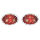 Search for christmas cufflinks Red