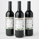 Search for christmas wine labels floral