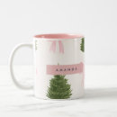Search for pink christmas tree mugs Vintage