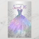 Search for iridescent invitations Glitter