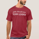 Search for team leader tshirts Title