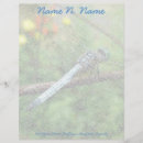 Search for dragonfly stationery paper Blue