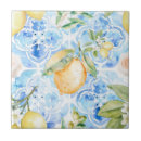 Search for blue moroccan pattern tiles Watercolor